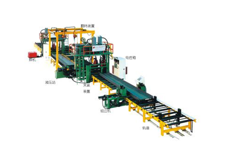 JH150H型钢焊接生产线